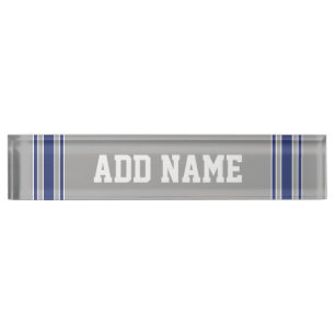 Sport-Team-Fußball-Jersey-Name-Zahl Namensplakette