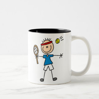 Sport-Tennis-Tasse Zweifarbige Tasse