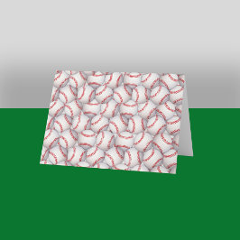 Sport-Thema-Baseball-Mitteilungskarten Karte