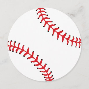 Sport-Thema-Baseball-Party Einladung