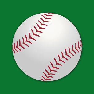 Sport-Thema-Baseball-Untersetzer Runder Pappuntersetzer
