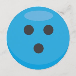 Sport-Thema-Bowlings-Thema-Party Einladung