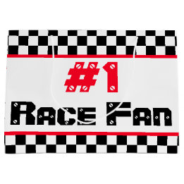 Sport Themed Designer Schwarz/Weiß Große Geschenktüte