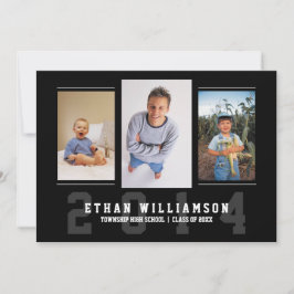 Sport-Typ-Foto-Abschluss-Party Einladung