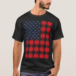 Sport Us Flag American Football 2 T-Shirt