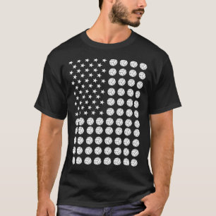 Sport Us Flag Beach Volleyball T-Shirt