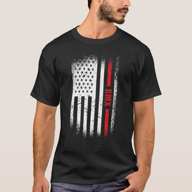 Sport Us Flag BMX_6 T-Shirt (Vorderseite)