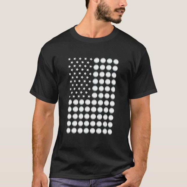 Sport Us Flag Bocce_3 T-Shirt (Vorderseite)