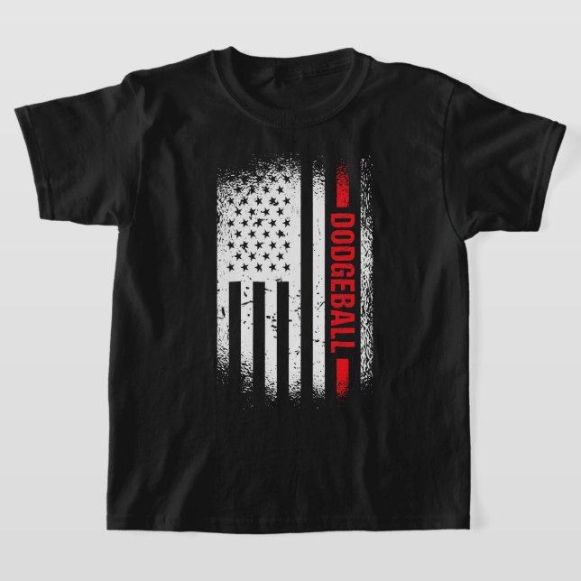 Sport Us Flag Dodgeball 2 T-Shirt (Ablage )
