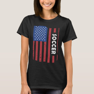 Sport Us Flag Fußball 2 T-Shirt