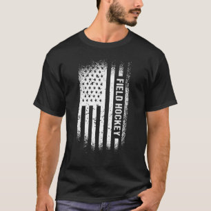 Sport Us Flag Hockey T-Shirt