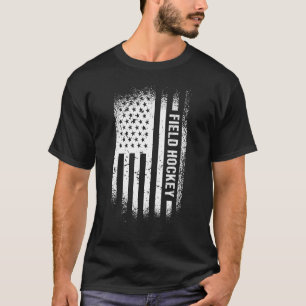 Sport Us Flag Hockey T-Shirt