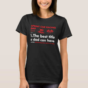 Sport Vater Definition Sprint-Car-Rennsport 1 T-Shirt