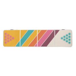 Sport Vintag Candy Rainbow Striping Beer Pong Tisch