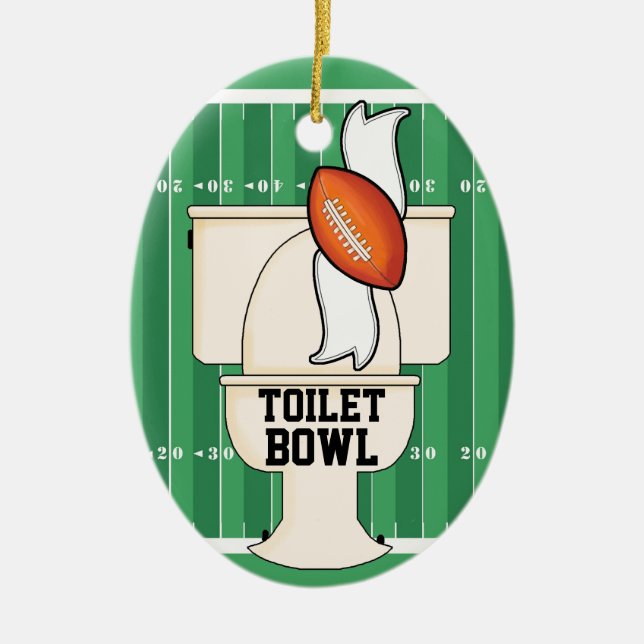 Sport - WC BOWL - SRF Keramik Ornament (Vorne)