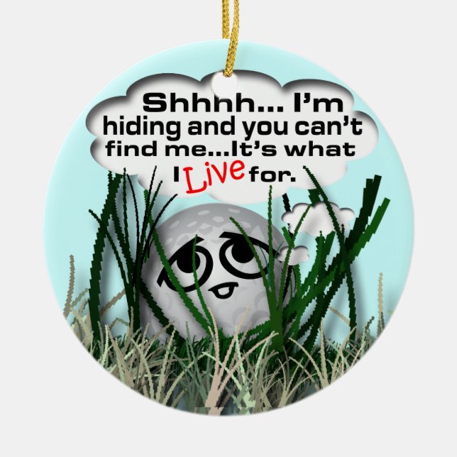 Sport-Weihnachten Keramik Ornament (Vorne)