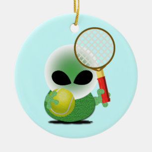 Sport-Weihnachten Keramikornament