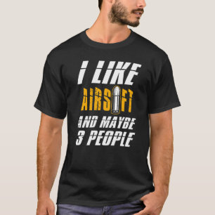 Sport-Wettbewerb der Airsoft Player Team 22 T-Shirt