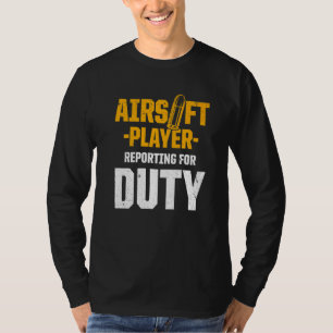 Sport-Wettbewerb der Airsoft Player Team T-Shirt
