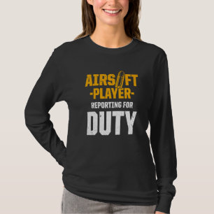 Sport-Wettbewerb der Airsoft Player Team T-Shirt