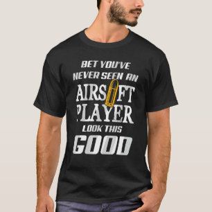 Sport-Wettbewerb in der Airsoft Player-Mannschaft T-Shirt