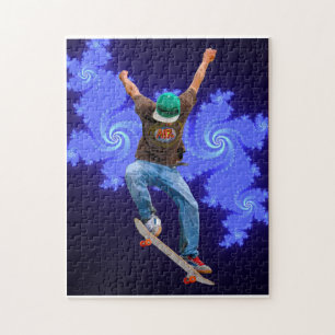Sportart für Skateboarder Puzzle