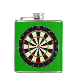 Sportausrüstung - Dartboard 1 Flachmann