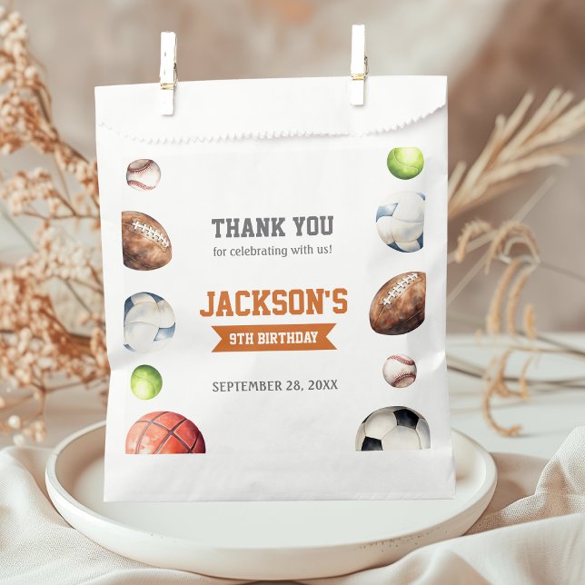 Sportbälle, machen wir einen Ball Geschenktütchen (Von Creator hochgeladen)