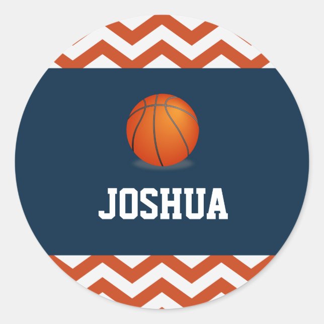 Sportbaseball-Geburtstagsaufkleber Runder Aufkleber (Vorderseite)