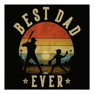 Sportbegeisterter Bester Vater Aller Zeiten Poster