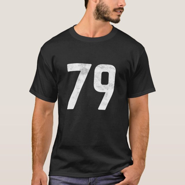 Sportblock Nr. 79 für Fußball Baseball Baske T-Shirt (Vorderseite)