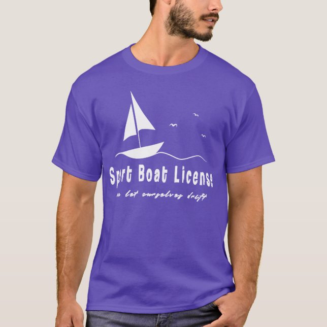 Sportbootführerschein Drift Vintage Freund T-Shirt (Vorderseite)