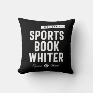 Sportbuch Whiter Job Titel Geschenk Kissen