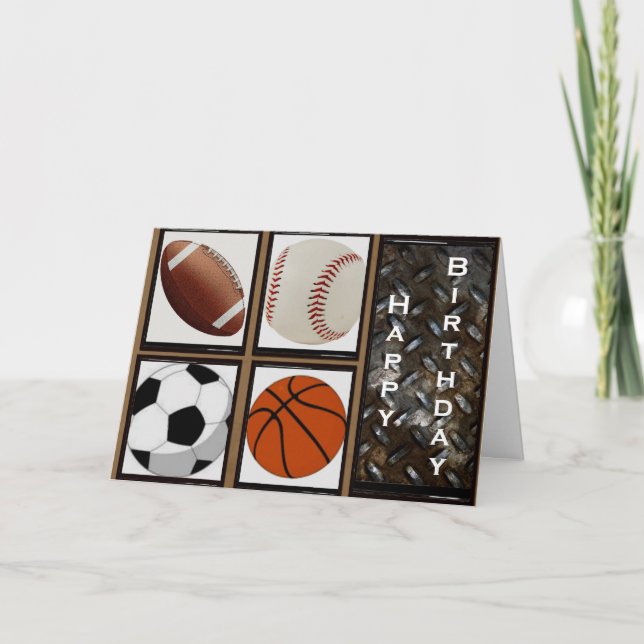 Sportereignis Karte (Vorderseite)