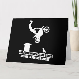 Sportfahrrad Motorräder Lover Geschenk Karte