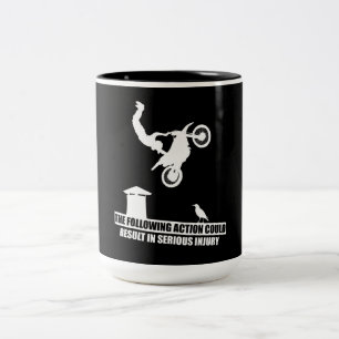Sportfahrrad Motorräder Lover Geschenk Zweifarbige Tasse