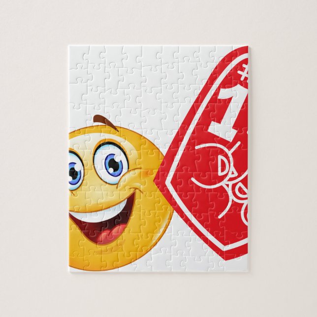 Sportfan emoji puzzle (Vertikal)
