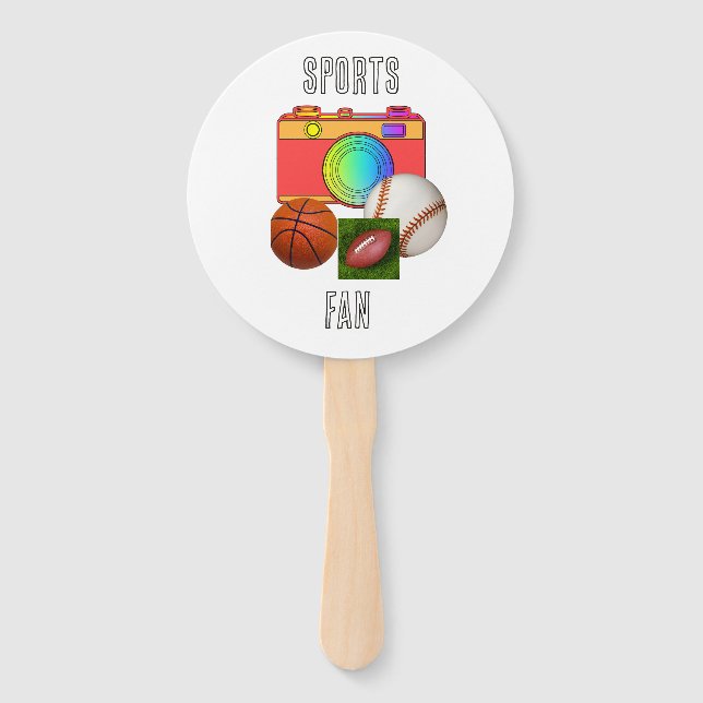 Sportfan  fächer (Vorderseite)