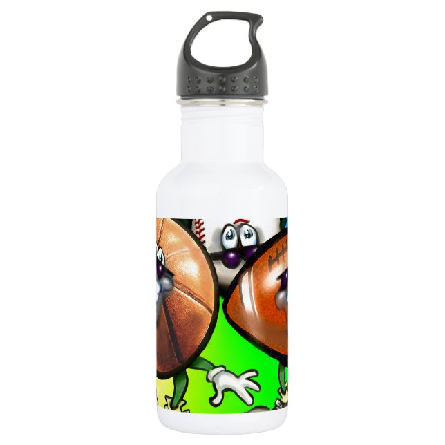 Sportfan Trinkflasche (Vorderseite)