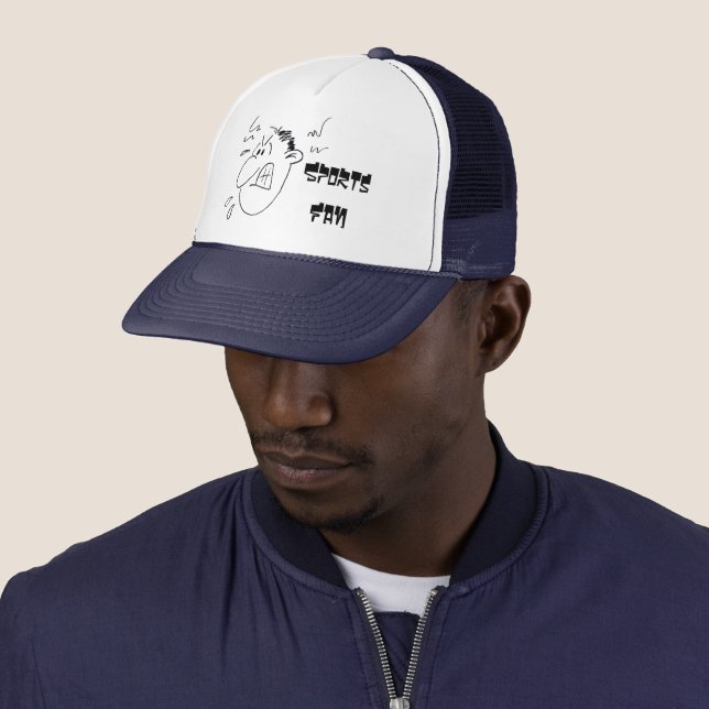Sportfan Truckerkappe (Beispiel)