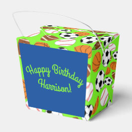 Sportfeier Geschenkschachtel