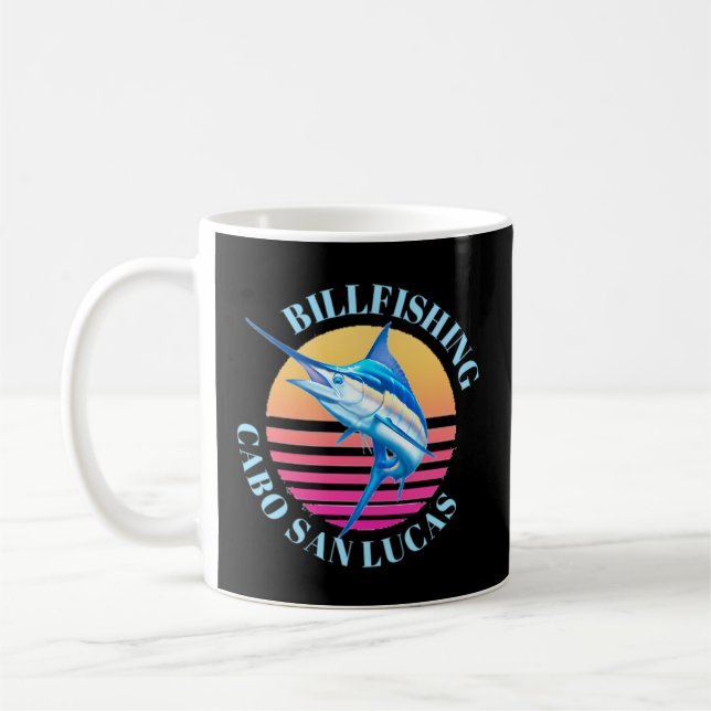 Sportfischen Cabo San Lucas Kaffeetasse (Links)