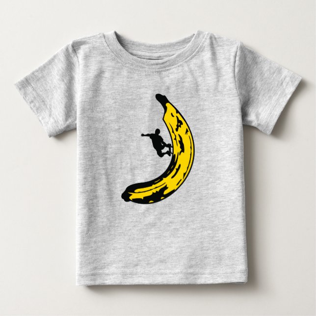 Sportfreunde Skateboard Banana Baby T-shirt (Vorderseite)