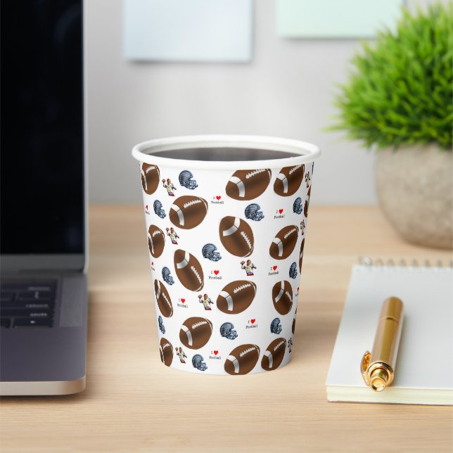 Sportfußball Pappbecher (InSitu)