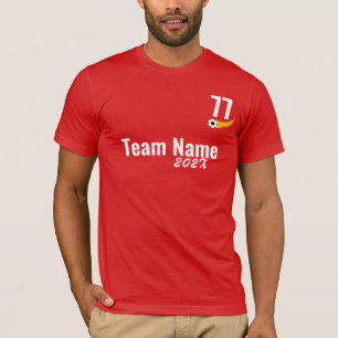 Sportfußballmannschaft Kinderspielplatz Kinderschu T-Shirt