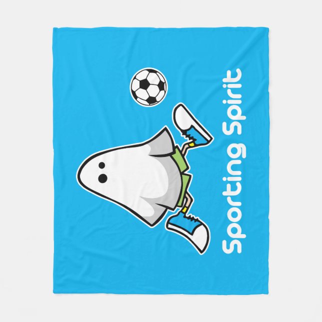 Sportgeist Fleecedecke (Vorderseite)