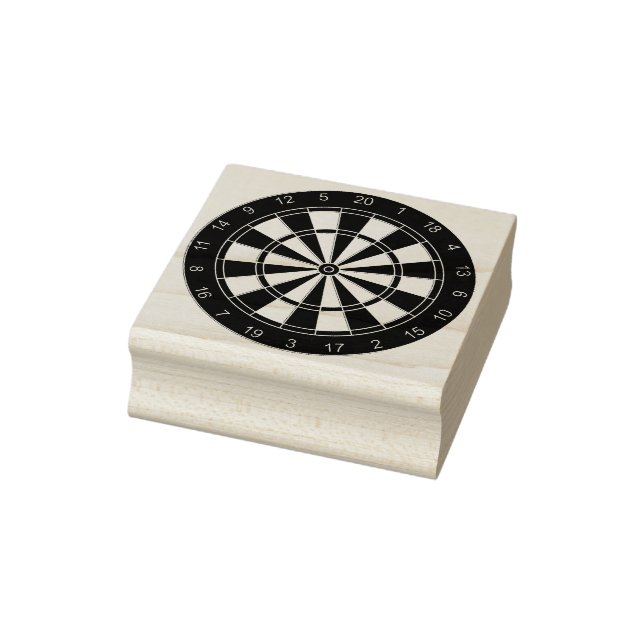 Sportgeräte - Dartboard 1 Gummistempel (Stempel)
