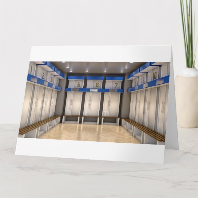 Sporthalle Karte (Vorderseite)