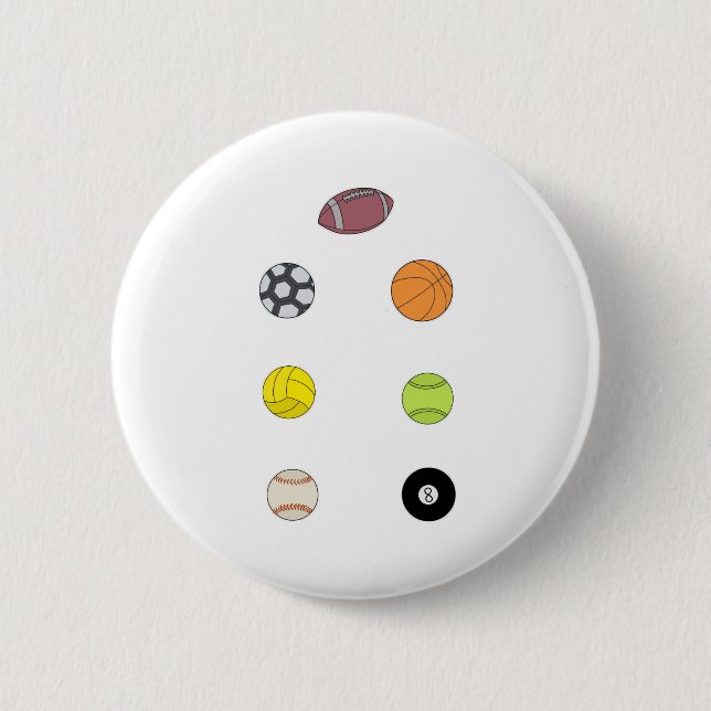 Sporthallen Button (Vorderseite)