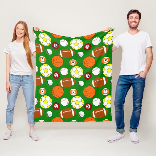 Sporthallen Fleecedecke (Beispiel)